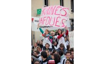 Manifestation des étudiants